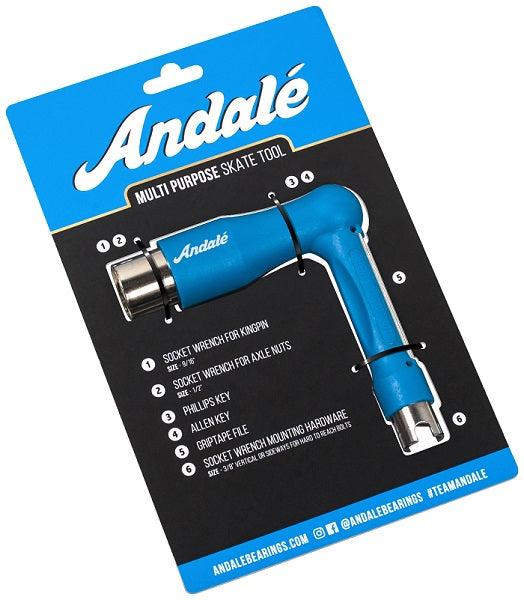 Andale Multi Purpose Skate Tool Blue