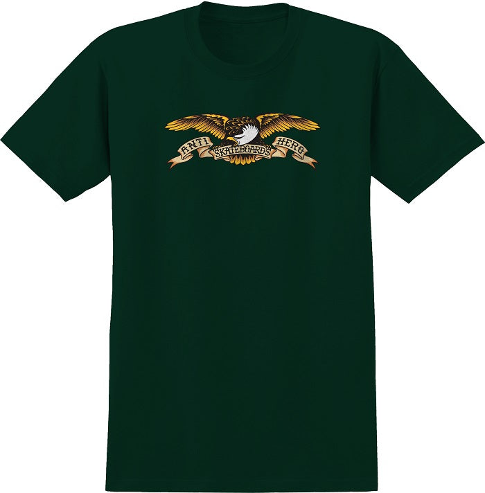 Anti Hero Eagle T Shirt - Forrest Green