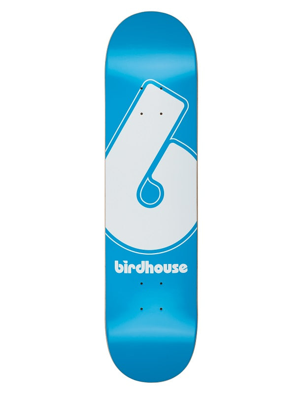 Tabla de skate con logo azul Birdhouse Giant B - 7,75"