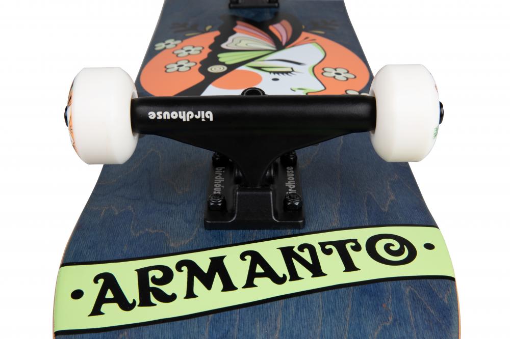 Birdhouse Stage 3 Armanto Butterfly Blue Skateboard - 8.0"