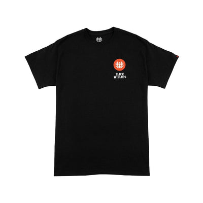 Slick Willie's Monogram T-Shirt - Black