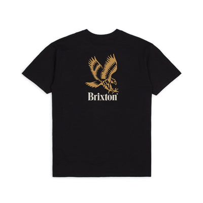 Camiseta Brixton Descent Standard - Negro
