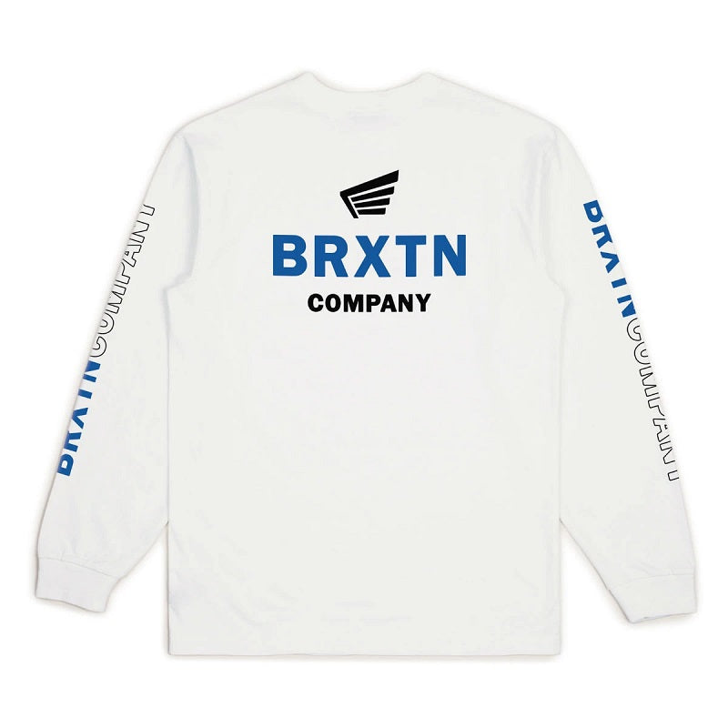 Brixton Peabody II  SV Standard Long Sleeve T - White