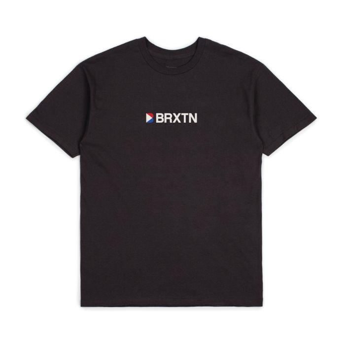 T-shirt standard Brixton Stowell IV - Noir délavé