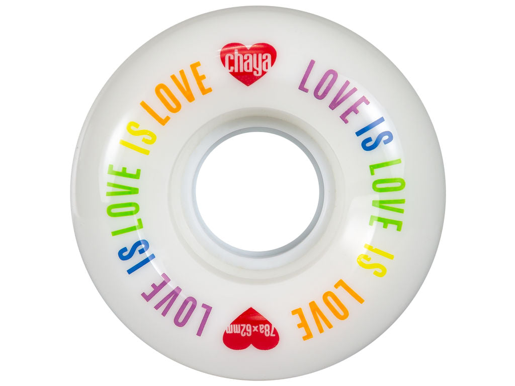Chaya Love Is Love Wheels 62mm - Set of 4