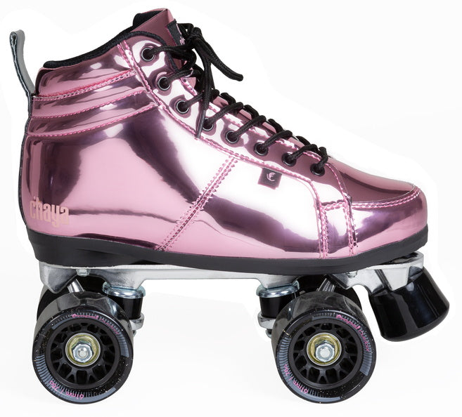 Chaya Pink Laser Roller Skates