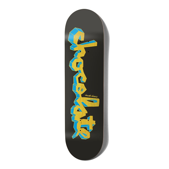 Chocolate Alvarez Lifted Chunk Skateboard Deck - 8.125"