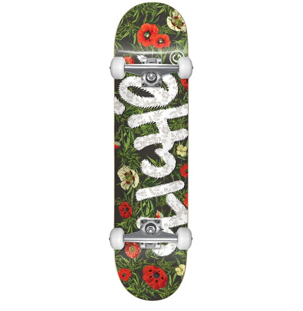 Cliche Botanical FP Charcoal Skateboard - 8.125"