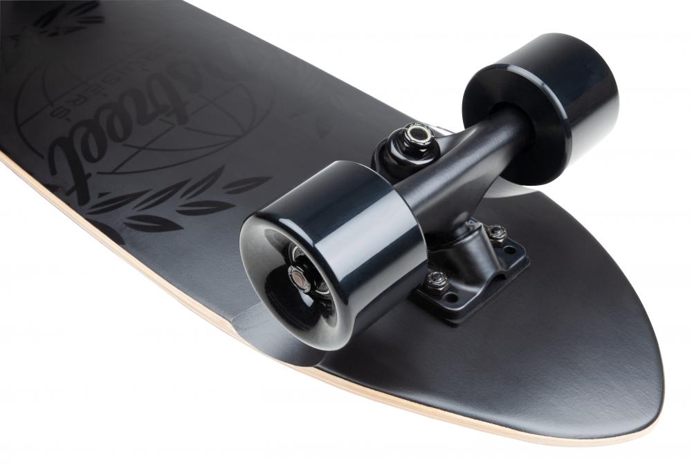 D Street Atlas Black Cruiser Skateboard - 28"