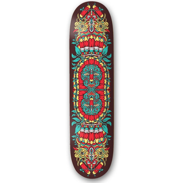 Drawing Boards Aztec Skateboard Deck - 8.0"