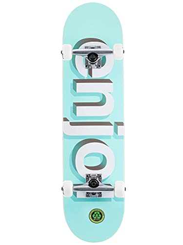 Enjoi Helvetica Neue FP Aqua Skateboard - 8.0"
