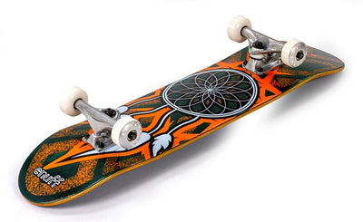 Enuff Dreamcatcher Mini Skateboard - Sarcelle/Orange 7.25"