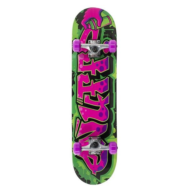 Enuff Graffiti 2 Mini Skateboard - Green 7.25"