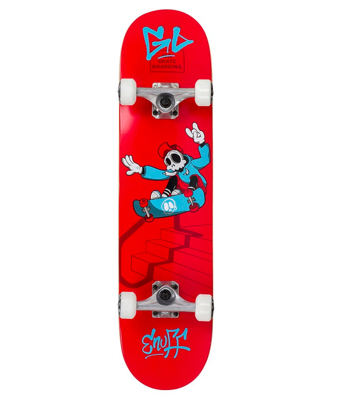 Enuff Skully Red Mini Skateboard - 7.25"