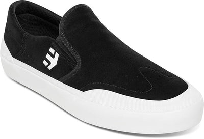Etnies Marana XLT Slip On Skate Shoes - Black/White