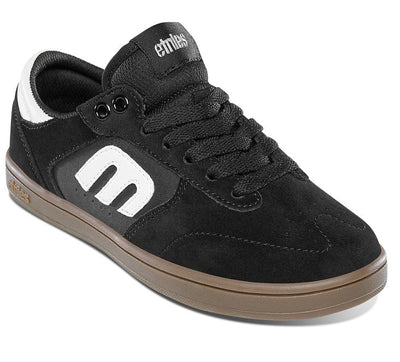 Etnies Windrow Kids Skate Shoes - Black/Gum/White