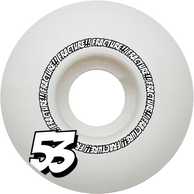 Fracture Comic Classic Skateboard Wheels - 53mm