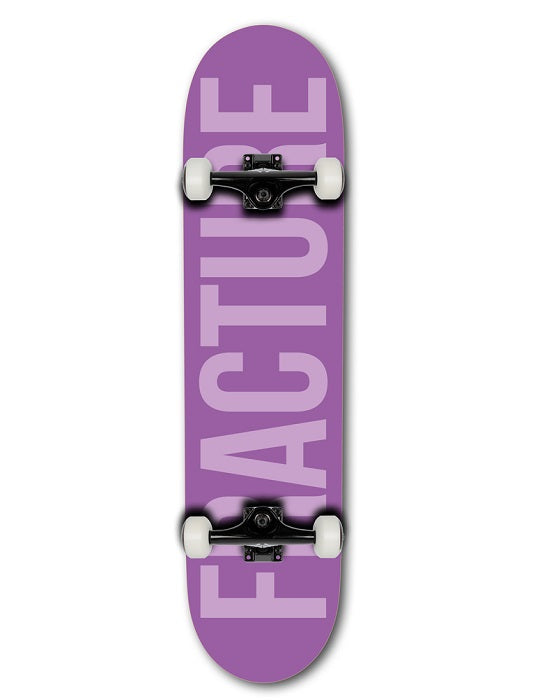 Fracture Fade Purple Skateboard - 7.75"