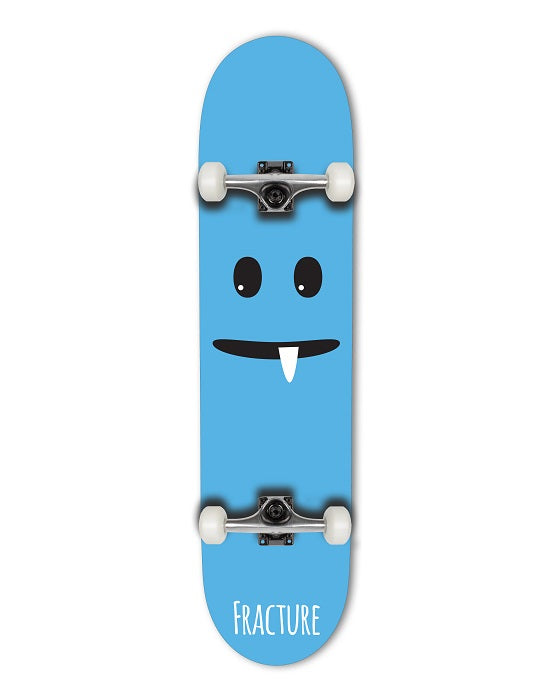 Fracture Lil Monsters Blue Skateboard - 7.75"