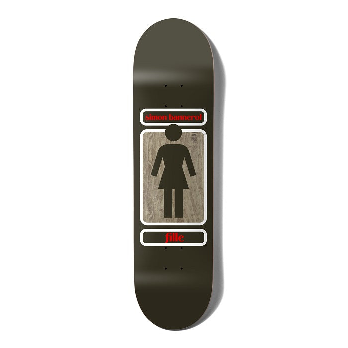 Girl Bannerot 93 Til W41 Skateboard Deck - 8.25"
