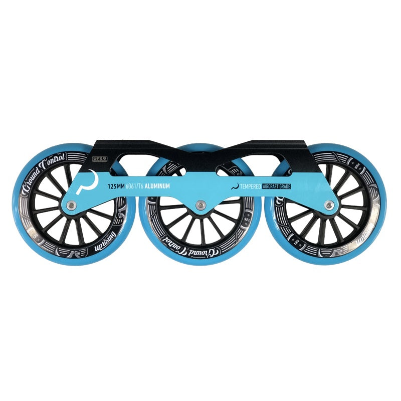 Ground Control Tri Skate Frame V3 125mm Complete Setup - Turquoise ...