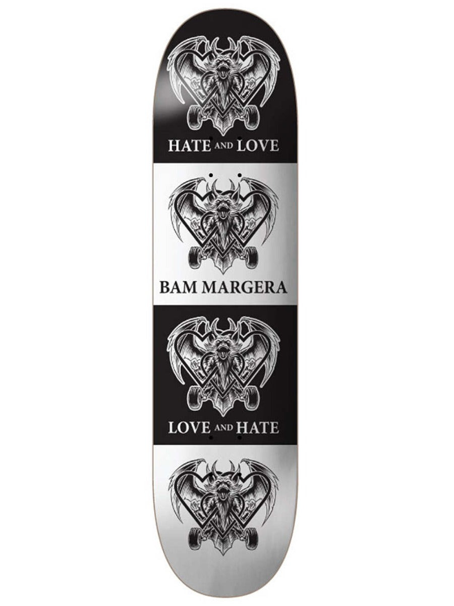 Heart Supply Bam Margera Love and Hate Deck - 8.0"
