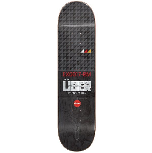 Almost Mullen Uber Light EX17 Black Skateboard Deck - 8.0"