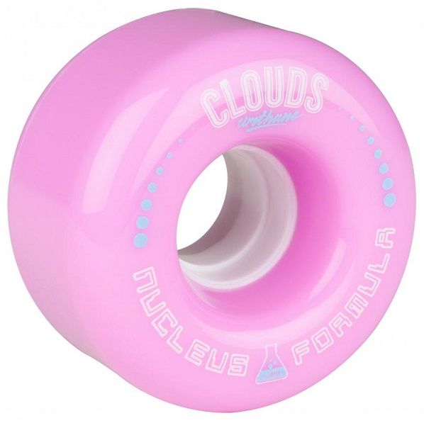 Clouds Nucleus Pink Roller Skate Wheels 62mm - Set of 4