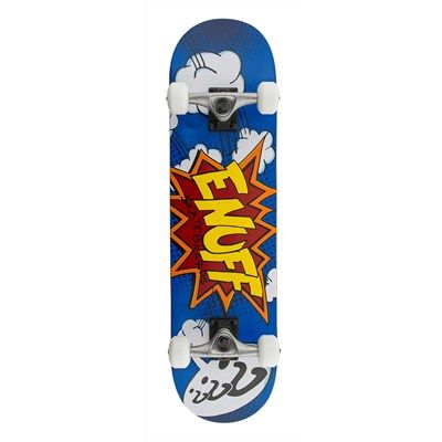 Enuff Pow Complete Skateboard - Blue 7.75