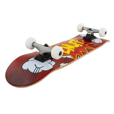 Enuff Pow Complete Skateboard - Red 7.75"