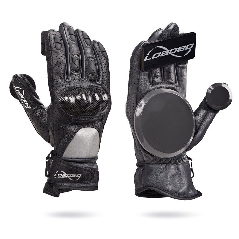 Loaded Leather Race Slide Gloves - L/XL