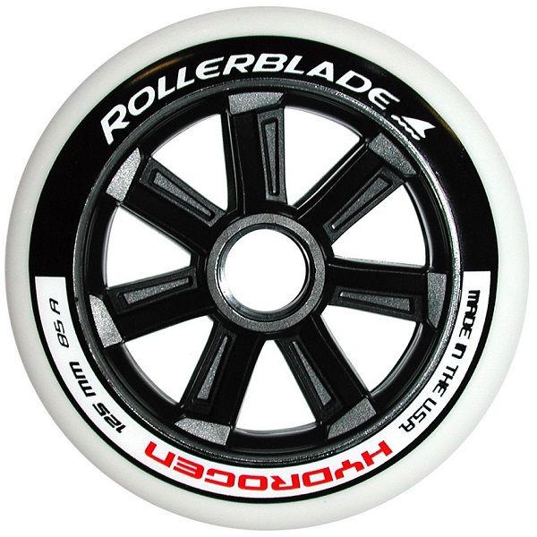 Rollerblade Hydrogen Inline Skate Wheels 125mm 85a - Set of 6