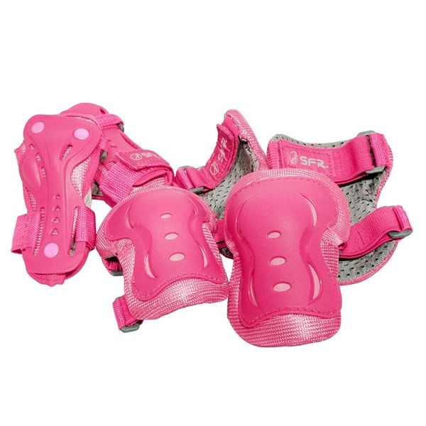 SFR Essentials Kids Triple Pad Set - Pink