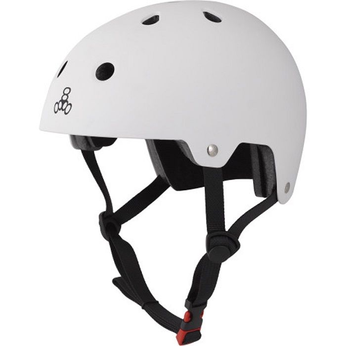 Triple 8 Brainsaver Helmet - White