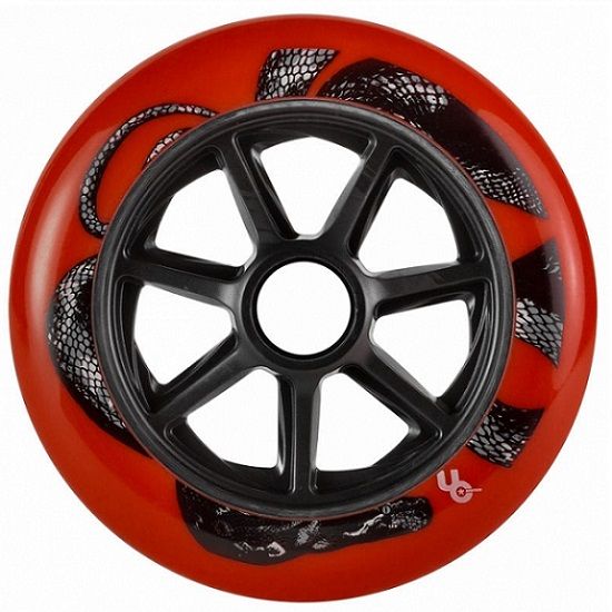 Roues Patins En Ligne Lumineuses 80mm LED Vert - Lot De 4 Avec Roulements - 90A PU