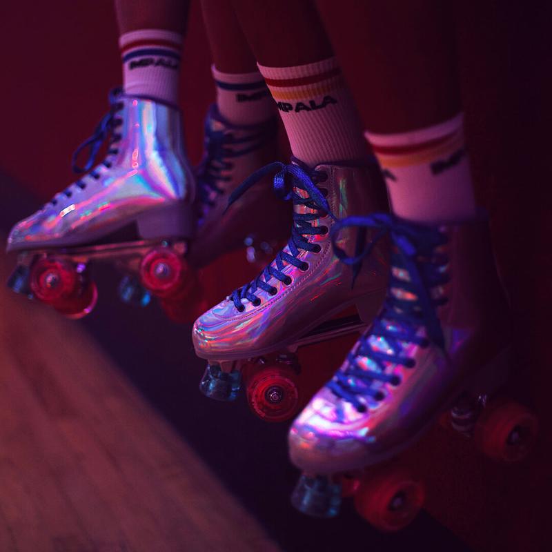 Impala Quad Roller Skates - Holographic