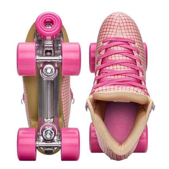 Impala Quad Roller Skates - Pink Tartan