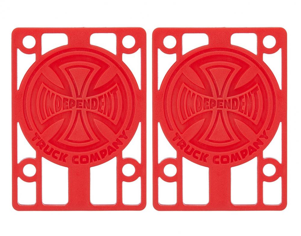Independent Red Riser Pads - 1/8 Inch