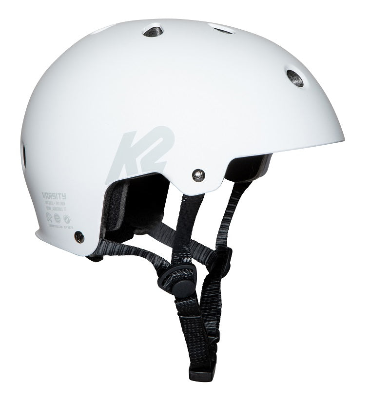 K2 Varsity Adjustable Helmet - White