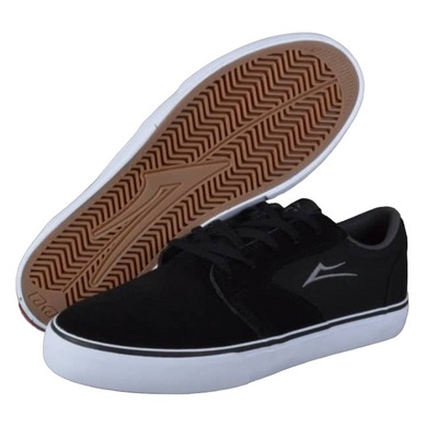 Lakai Fura Skate Shoes - Black Suede