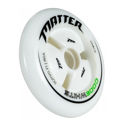 Matter Code White Wheels 110mm F1 86a - Set of 6