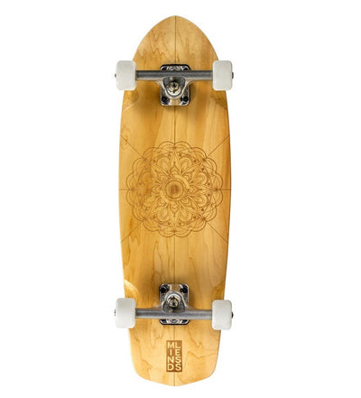 Mindless Mandala Gen X Cruiser Skateboard - 28"