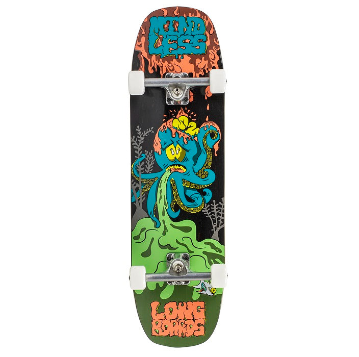 Mindless Octopuke Green Cruiser Skateboard 8.75" Slick's Skate Store