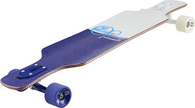 Ocean Pacific Offshore White and Navy Drop Through Longboard - 36"