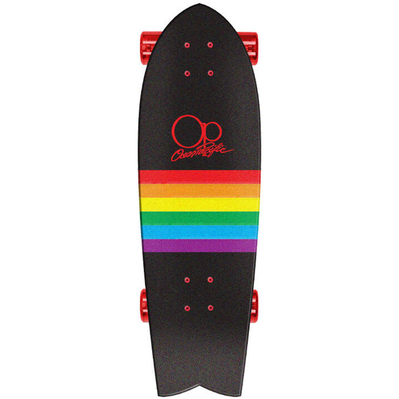 Ocean Pacific Sunset Surf Skate Black and Red - 32"