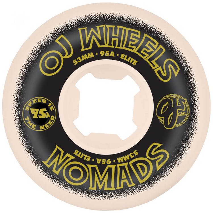 OJ Elite Nomads Skateboard Wheels - 54mm 95a