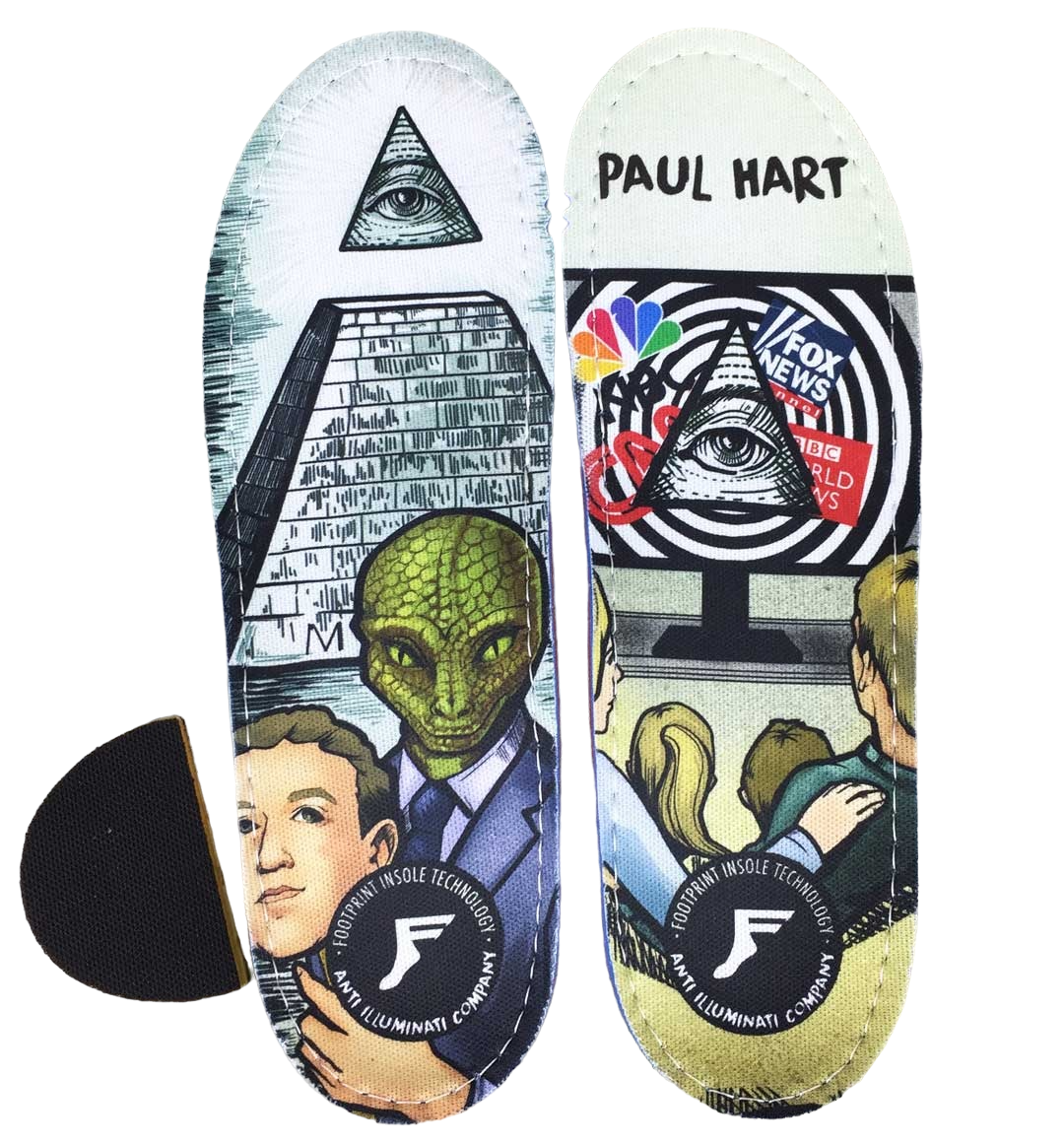 Footprint Gamechanger Paul Hart Conspiracy Insoles
