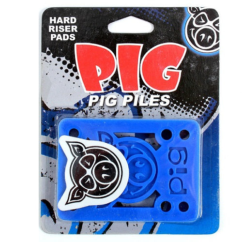 Pig Piles Hard Blue Risers - 1/8 Inch