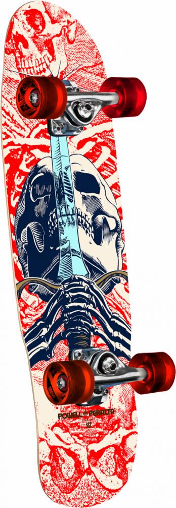 Powell Peralta Mini Skull & Sword 186 Cruiser Skateboard - 30"