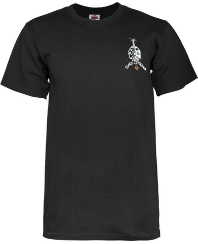 Powell Peralta Skull & Sword T Shirt - Black